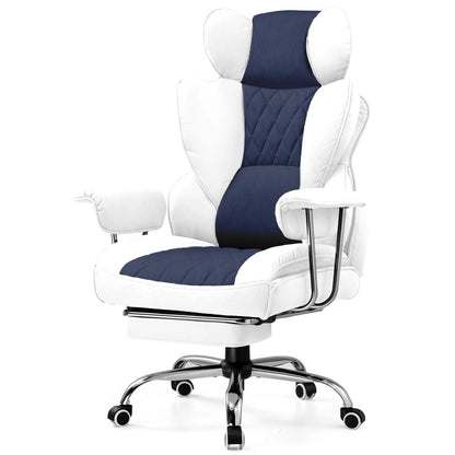 Big & Tall Gaming Chair – Ergonomic Office Chair with Lumbar Support & Footrest