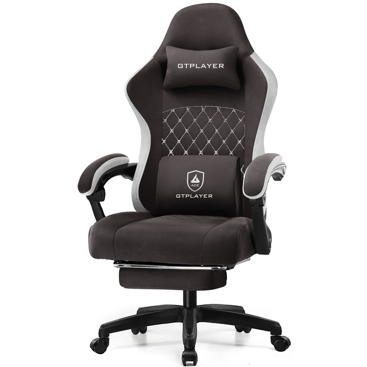 Gaming Chair – Ergonomic Office Chair with Pocket Spring, Lumbar & Footrest