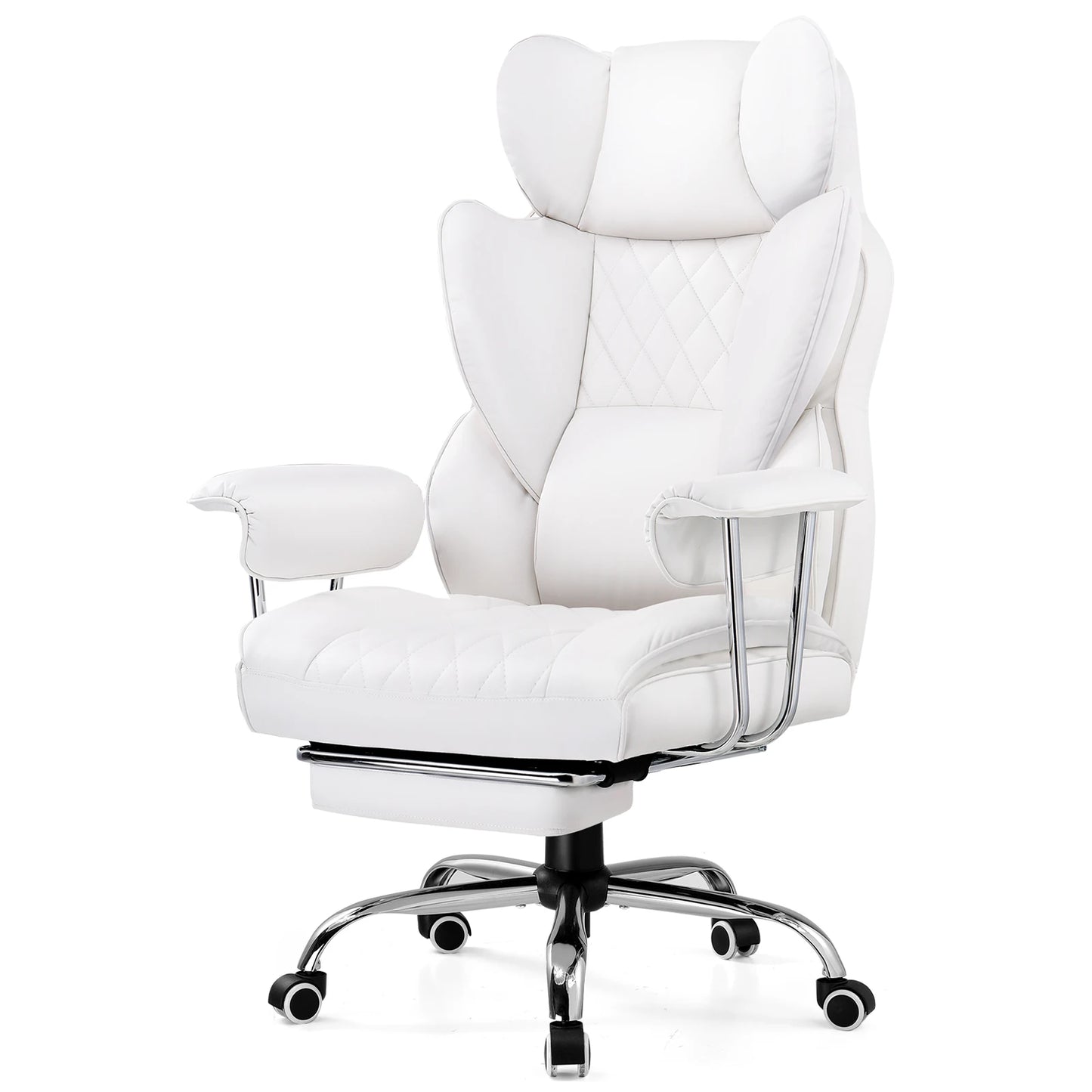 Big & Tall Gaming Chair – Ergonomic Office Chair with Lumbar Support & Footrest