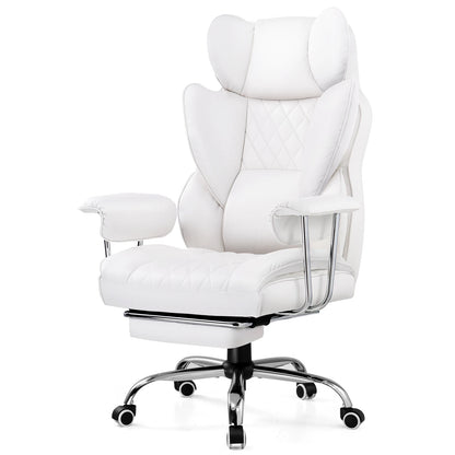 Big & Tall Gaming Chair – Ergonomic Office Chair with Lumbar Support & Footrest