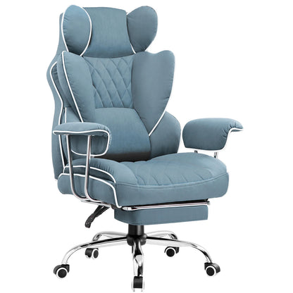 Big & Tall Gaming Chair – Ergonomic Office Chair with Lumbar Support & Footrest