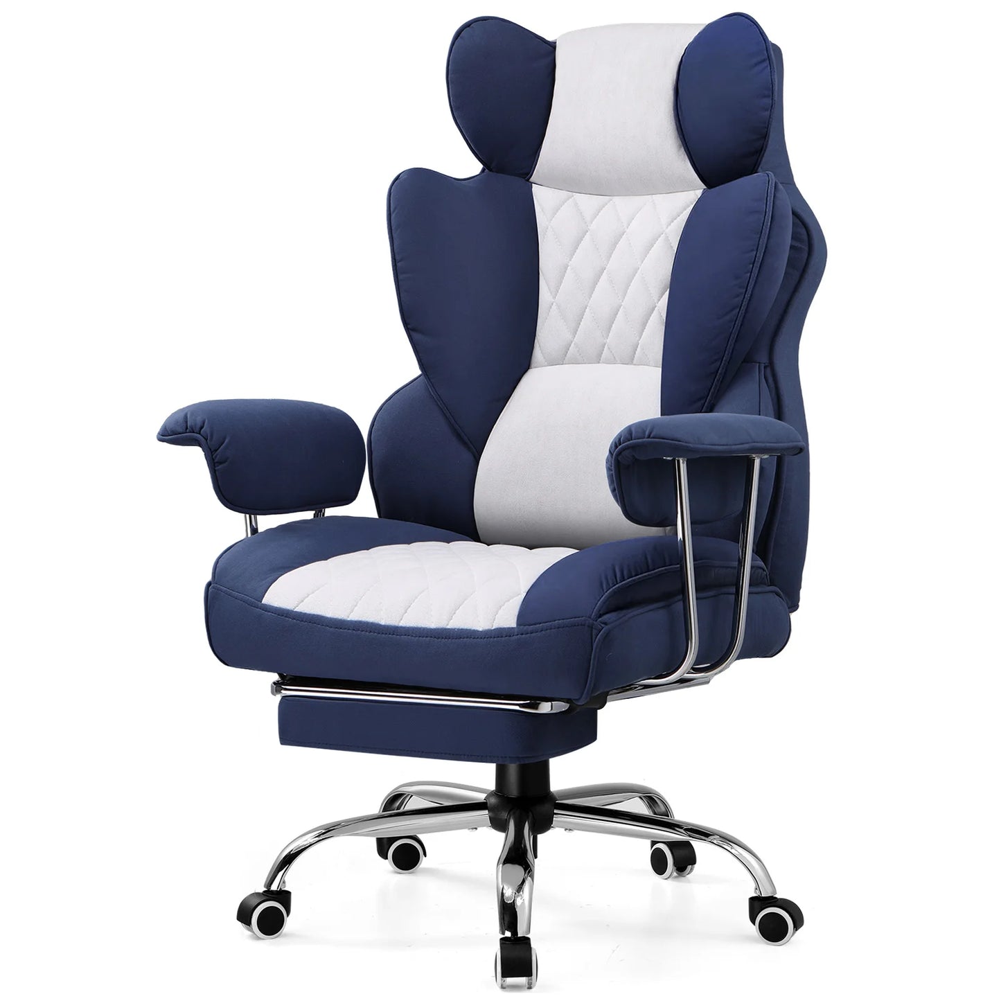 Big & Tall Gaming Chair – Ergonomic Office Chair with Lumbar Support & Footrest