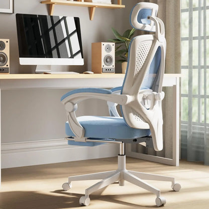 Ergonomic Mesh Office Chair – Adjustable Lumbar & Headrest Desk Chair