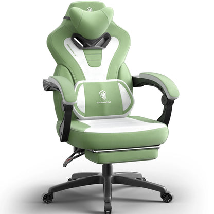 Fabric Gaming Chair – Big & Tall Gamer Chair with Footrest for Adults