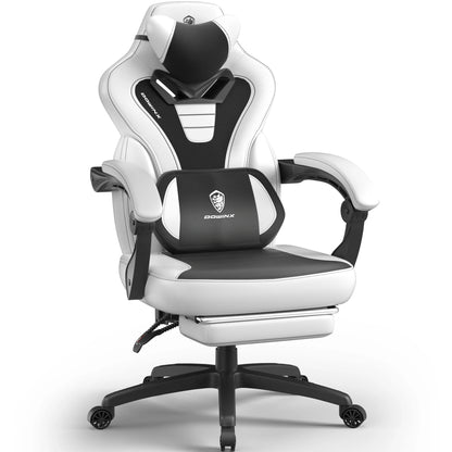 Fabric Gaming Chair – Big & Tall Gamer Chair with Footrest for Adults